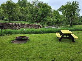 tent camping on the kickapoo