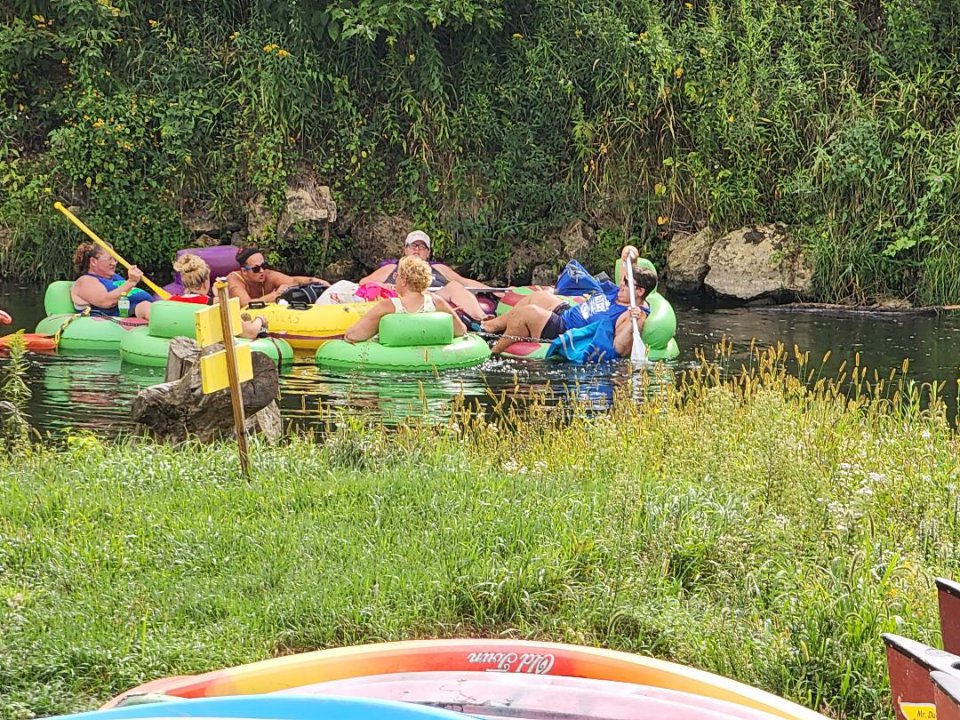 Tubing Party Fun